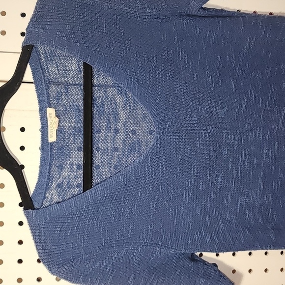 Eileen Fisher Sweater Dress Organic Linen & Cotton Blend Size Small Petite Shift - Picture 2 of 8